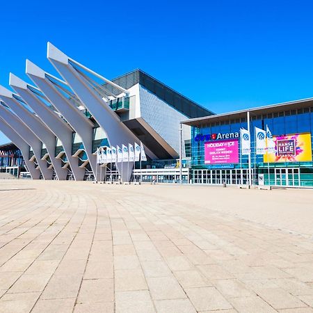 "Purple Chill" Super Zentrale Ferienwohnung Hbf-Messe-Buergerweide-Citygate-Ovb Arena Brémai repülőtér Kültér fotó